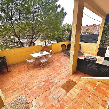 Appartement Proche Mer Avec Terrasse Et Jardin Privatif Hyères Exterior foto